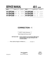 Предварительный просмотр 90 страницы Sony KV-29FX60A Service Manual