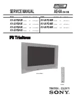 Sony KV-32FQ80K Service Manual предпросмотр