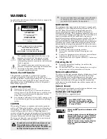 Предварительный просмотр 111 страницы Sony KV-32FS120 - FD Trinitron WEGA Flat-Screen CRT TV Service Manual