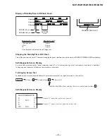 Предварительный просмотр 5 страницы Sony KV-32FS16 - 32" Trinitron Wega Service Manual