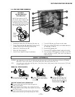 Предварительный просмотр 15 страницы Sony KV-32FS16 - 32" Trinitron Wega Service Manual