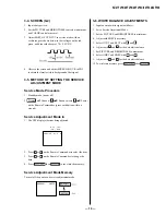 Предварительный просмотр 19 страницы Sony KV-32FS16 - 32" Trinitron Wega Service Manual