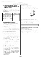 Предварительный просмотр 20 страницы Sony KV-32FS16 - 32" Trinitron Wega Service Manual