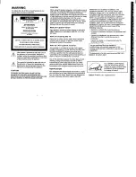 Preview for 2 page of Sony KV-32FV1 - 32" Fd Trinitron Wega Operating Instructions Manual