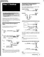 Предварительный просмотр 5 страницы Sony KV-32S16 - 32" Color Monitor/receiver Operating Instructions Manual