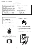 Предварительный просмотр 12 страницы Sony KV-32S42 Service Manual