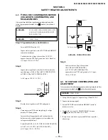 Предварительный просмотр 15 страницы Sony KV-32S42 Service Manual