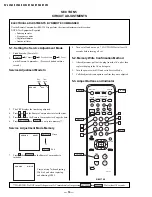 Предварительный просмотр 16 страницы Sony KV-32S42 Service Manual