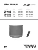 Sony KV-32S65 Service Manual preview