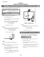 Предварительный просмотр 20 страницы Sony KV-32V68 Service Manual