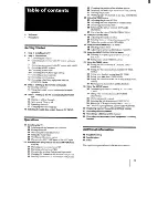 Предварительный просмотр 3 страницы Sony KV-32XBR100 - 32" Trinitron Xbr2 Color Television Operating Instructions Manual