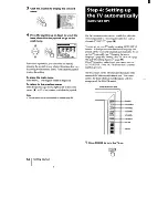 Предварительный просмотр 14 страницы Sony KV-32XBR100 - 32" Trinitron Xbr2 Color Television Operating Instructions Manual