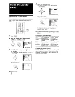 Предварительный просмотр 26 страницы Sony KV-32XBR100 - 32" Trinitron Xbr2 Color Television Operating Instructions Manual