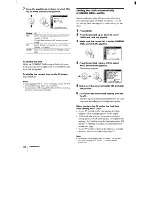 Предварительный просмотр 32 страницы Sony KV-32XBR100 - 32" Trinitron Xbr2 Color Television Operating Instructions Manual