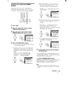 Предварительный просмотр 35 страницы Sony KV-32XBR100 - 32" Trinitron Xbr2 Color Television Operating Instructions Manual