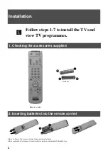 Предварительный просмотр 58 страницы Sony KV-34FQ75D Instruction Manual