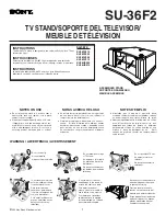 Предварительный просмотр 1 страницы Sony KV-36FS320 - 36" Fd Trinitron Wega Instructions Manual