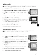 Предварительный просмотр 21 страницы Sony KV-36FS70K Instruction Manual