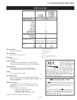 Preview for 3 page of Sony KV-36XBR450 Service Manual