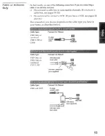 Preview for 16 page of Sony KV-36XBR800 - 36" Trinitron Color Flat Tv Wega Xbr Operation Instructions Manual