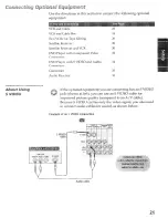 Preview for 22 page of Sony KV-36XBR800 - 36" Trinitron Color Flat Tv Wega Xbr Operation Instructions Manual