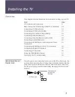 Предварительный просмотр 176 страницы Sony KV-40XBR700 - 40" Fd Trinitron Wega Xbr Service Manual