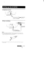 Предварительный просмотр 11 страницы Sony KV-9PT50 - 9" Trinitron Color Tv Operating Instructions Manual