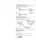 Предварительный просмотр 14 страницы Sony KV-9PT50 - 9" Trinitron Color Tv Operating Instructions Manual