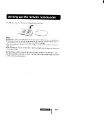 Предварительный просмотр 15 страницы Sony KV-9PT50 - 9" Trinitron Color Tv Operating Instructions Manual