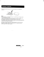 Предварительный просмотр 43 страницы Sony KV-9PT50 - 9" Trinitron Color Tv Operating Instructions Manual