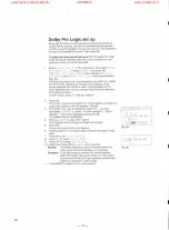 Предварительный просмотр 14 страницы Sony KV-A2941A Service Manual