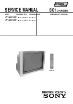 Предварительный просмотр 2 страницы Sony KV-AR252M61 Trinitron Service Manual