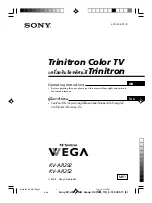 Предварительный просмотр 111 страницы Sony KV-AR252M61 Trinitron Service Manual