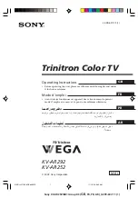 Предварительный просмотр 78 страницы Sony KV-AR252M81 Service Manual