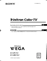 Предварительный просмотр 115 страницы Sony KV-BT212M80 Service Manual