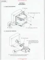 Предварительный просмотр 16 страницы Sony KV-E2941A Service Manual