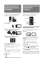 Preview for 22 page of Sony KV-E29MN11 Operating Instructions Manual