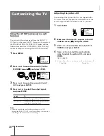 Preview for 28 page of Sony KV-E29MN11 Operating Instructions Manual