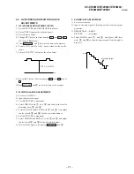 Предварительный просмотр 31 страницы Sony KV-EF29M61 Service Manual