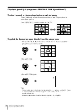 Preview for 18 page of Sony KV-EF34 Operating Instructions Manual