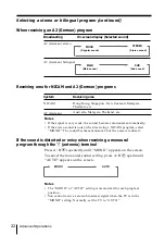 Preview for 22 page of Sony KV-EF34 Operating Instructions Manual