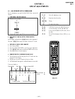 Предварительный просмотр 17 страницы Sony KV-EF34N90 Service Manual