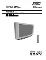 Sony KV-EH36M31 Service Manual предпросмотр