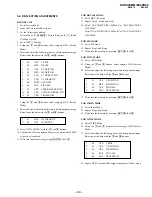 Предварительный просмотр 65 страницы Sony KV-ES29M61 Service Manual