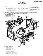 Предварительный просмотр 103 страницы Sony KV-ES29M61 Service Manual