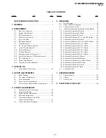 Preview for 3 page of Sony KV-ES29M80 Service Manual