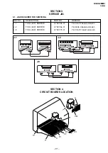 Предварительный просмотр 31 страницы Sony KV-EX29M61 Service Manual