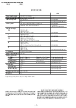 Preview for 4 page of Sony KV-HA21N70 Service Manual