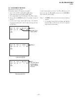 Предварительный просмотр 31 страницы Sony KV-HF21M80 Service Manual