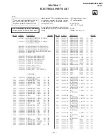 Предварительный просмотр 50 страницы Sony KV-HF21M80 Service Manual